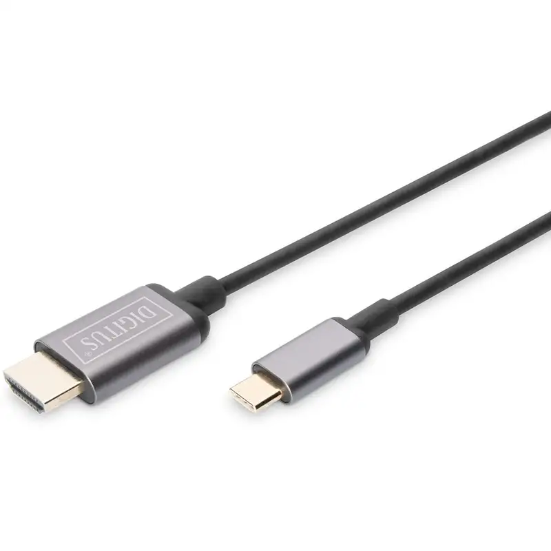 DIGITUS Kabl USB Tip C na HDMI 4K 1.8m crni