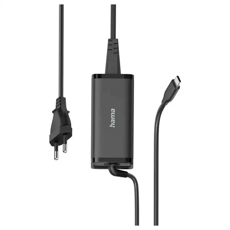 HAMA Univerzalni USB-C punjac za laptop 5–20V/100W, GaN, PD