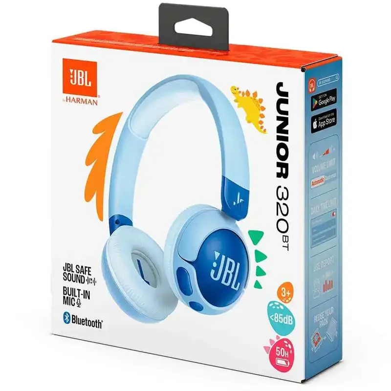 JBL JR 320 BT plava
