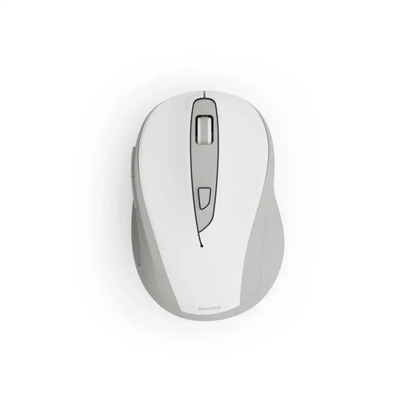 HAMA WM-400 opticki bezicni mis, 6 tastera, ergonomski, beli