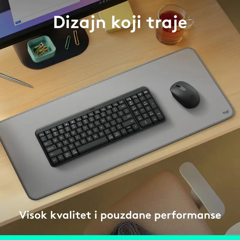 LOGITECH K250 Graphite US 920-013451 Bezicna Tastatura