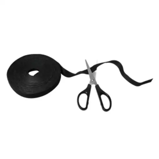 LOGILINK Cicak traka za vezivanje kablova Velcro 10m (Crna)