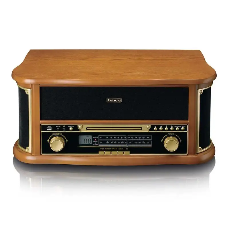 LENCO TCD-2551WD Classic Phono retro