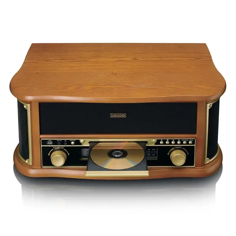 LENCO TCD-2551WD Classic Phono retro