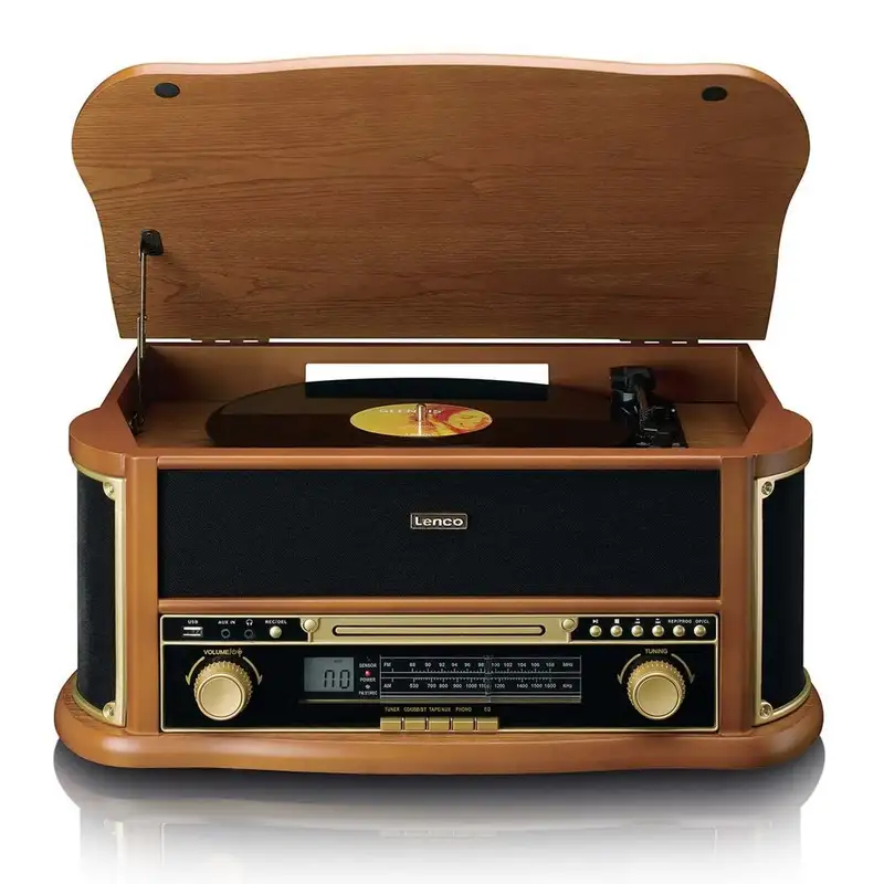 LENCO TCD-2551WD Classic Phono retro