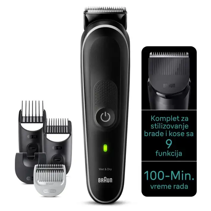 BRAUN MGK5410 BlkGrey