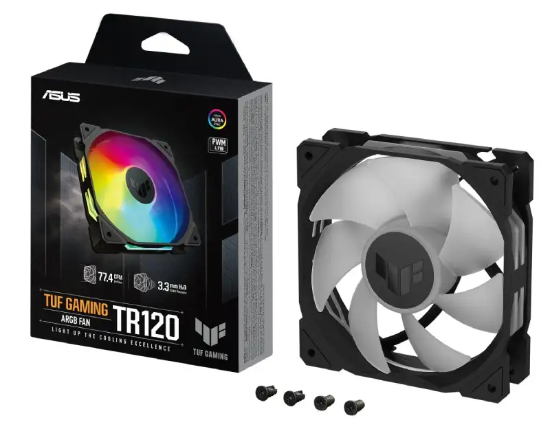ASUS TUF GAMING TR120 ARGB BLACK EDITION