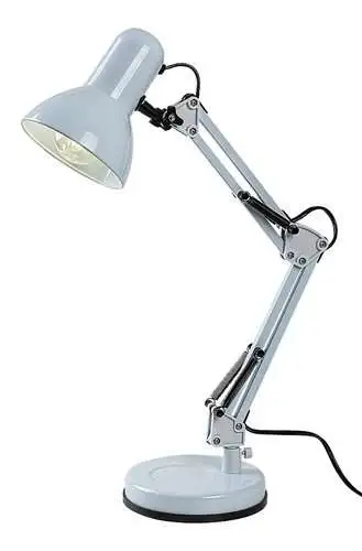 RABALUX Samson stona lampa E27 bela