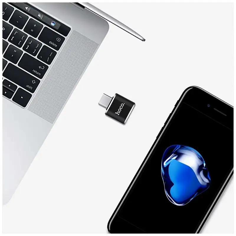 HOCO Adapter USB type C na USB-A