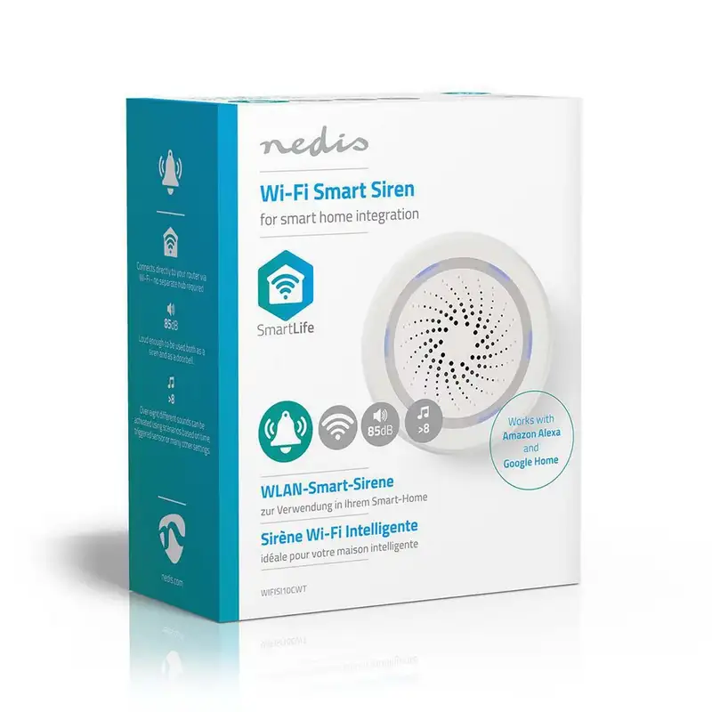 NEDIS SIREN ALARM 85dB WIFI