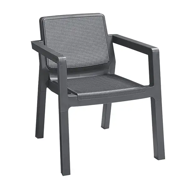 KETER Bastenski set Emilly Patio bez jastuka, grafit