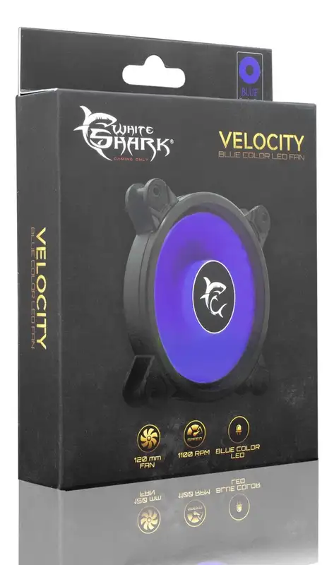 WHITE SHARK FAN 1260-01W-L VELOCITY