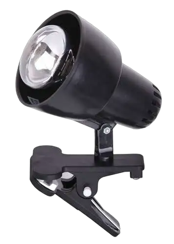 RABALUX Clip spot s štipaljkom E14 40W crni