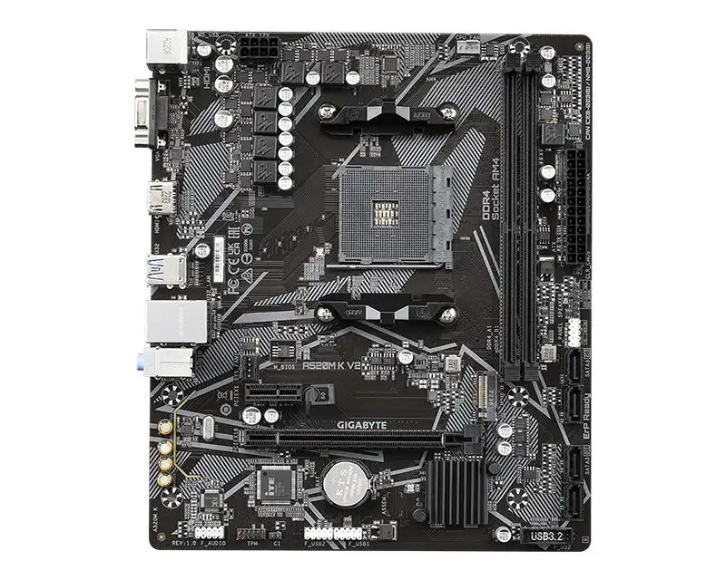 GIGABYTE A520M K V2 rev. 1.x