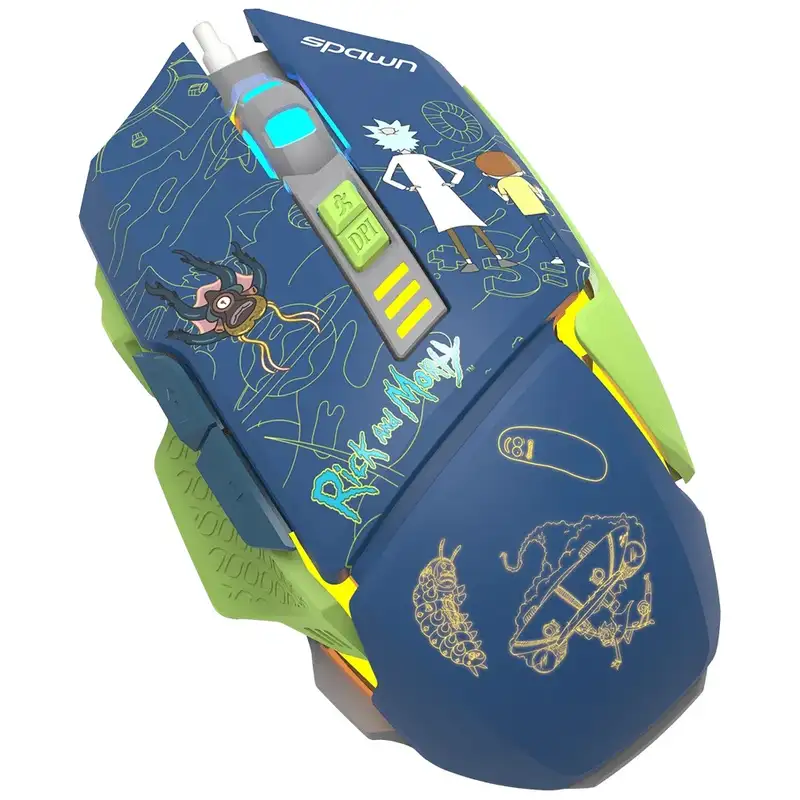 SPAWN Rick and Morty Gaming Mouse 