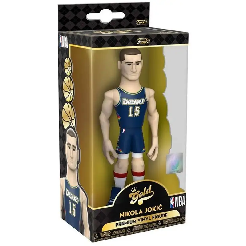 NBA Nuggets Gold 5" Nikola Jokic (Awayuni)