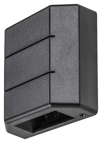 RABALUX Lippa, spoljna zidna LED 6W 3000K, IP54 2 snopa crna