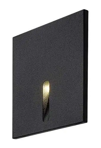 RABALUX Boven zidna lampa LED3W crna IP20
