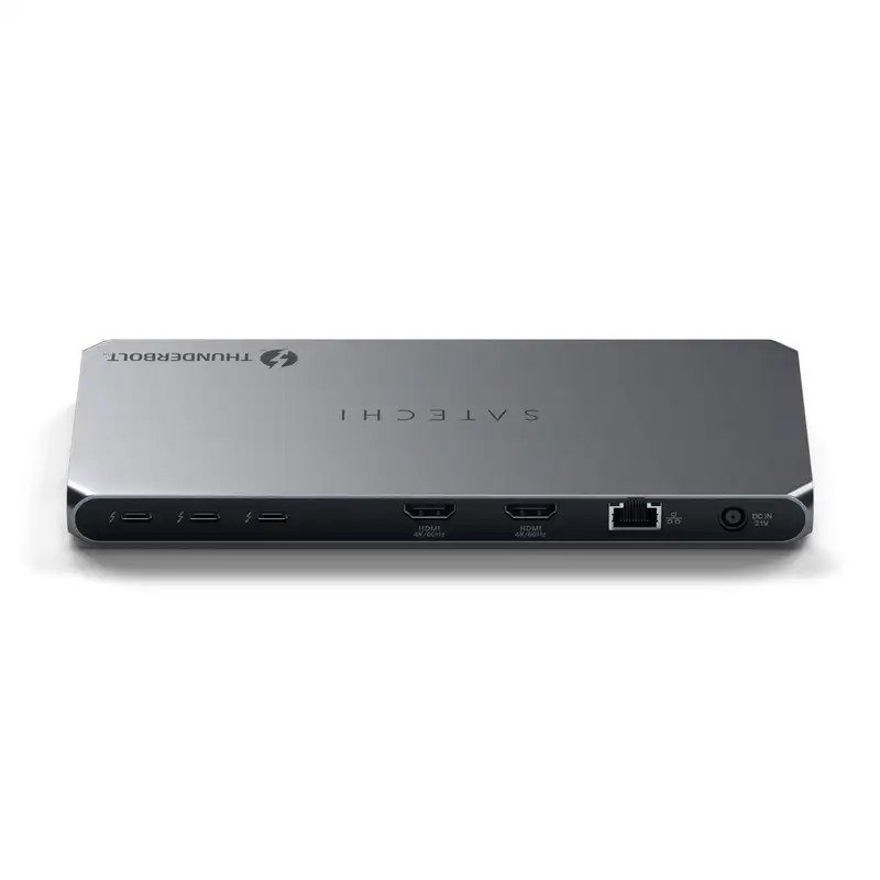 Satechi Thunderbolt 4 Multi-Display Docking Station - EU - sivi - ST-DT4MDM-EU