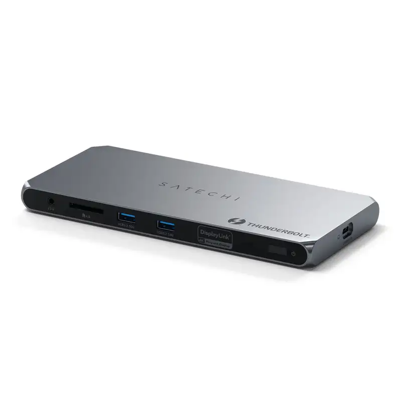 Satechi Thunderbolt 4 Multi-Display Docking Station - EU - sivi - ST-DT4MDM-EU