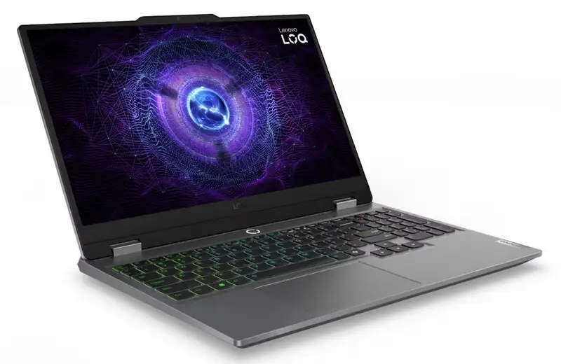 LENOVO LOQ 15IRX9, 15.6" FHD, Intel Core i5-13450HX, 16GB, 512GB SSD, RTX 4050 6GB, SR, DOS, siva (83DV01DDYA)