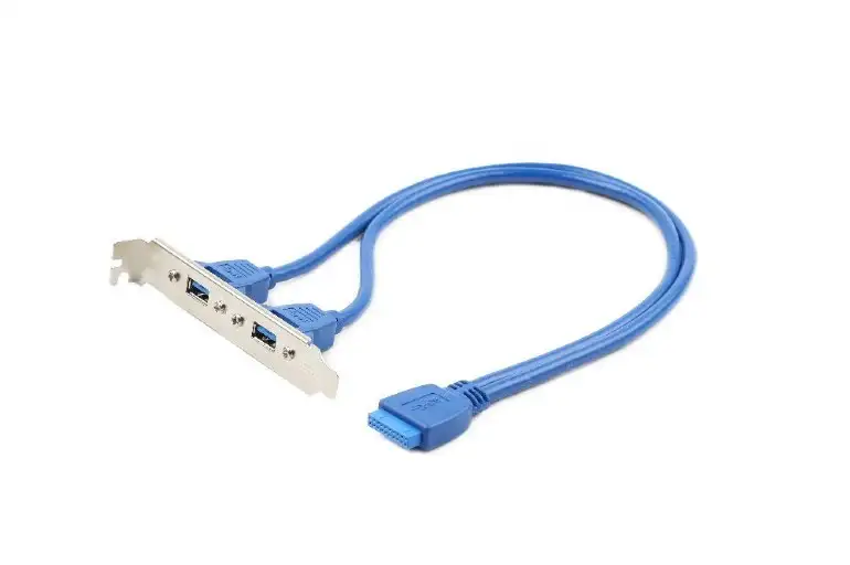 GEMBIRD CC-USB3-RECEPTACLE Dual USB 3.0 receptacle on bracket