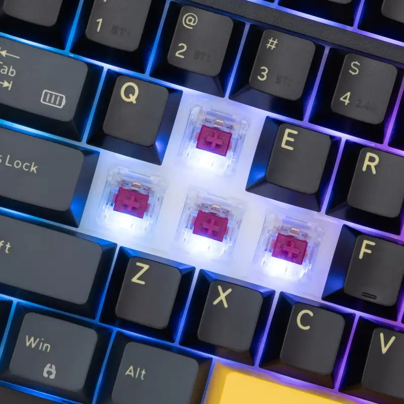 WHITE SHARK Premium GK 007151 EXCALIBUR US, Black Keyboard