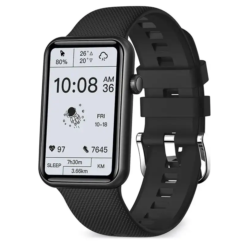 KSIX Smart Watch Tube Black BXSW13N