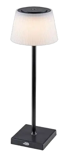 RABALUX Taena, stona lampa crna 4W 200lm-330lm, 3000-5000K, H38cm IP44