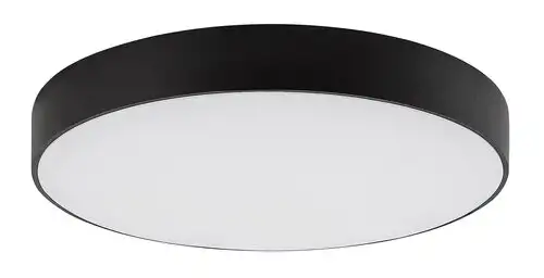 RABALUX Tartu,spoljna plafonska,LED24W,crno,okrugla