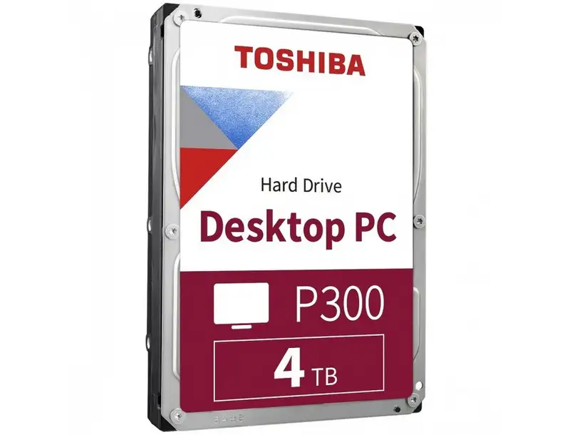 TOSHIBA 4TB 3.5" SATA III 128MB 5.400rpm HDWD240UZSVA P300 series