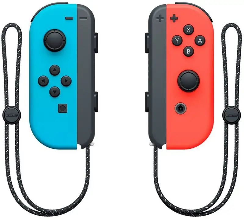 NINTENDO Switch Console (OLED Model) Neon Red and Blue