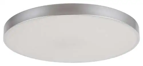 RABALUX Tesia, plafonjera,srebrna, LED 60W 60cm daljinski 3000-6000K