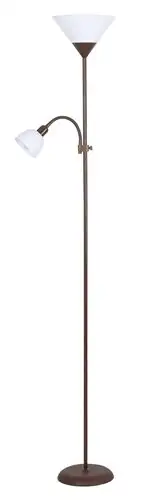 RABALUX Action podna lampa sa citacem E27+E14 braon/bela