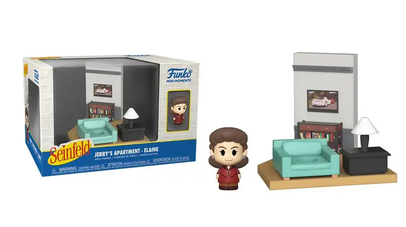 FUNKO Seinfeld POP Vinyl Mini Moments - Elaine w/Chase
