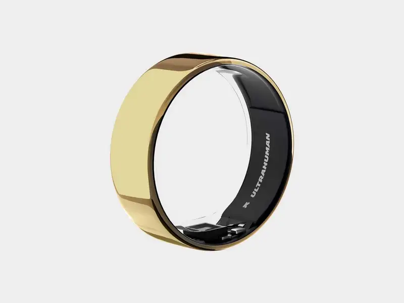 ULTRAHUMAN Ring Air - Size 08 Aster Air Bionic Gold