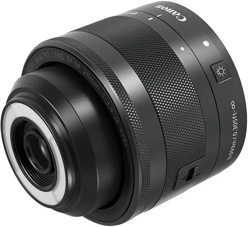 Canon objektiv EF-M 28mm F3.5 macro STM (za M sistem)