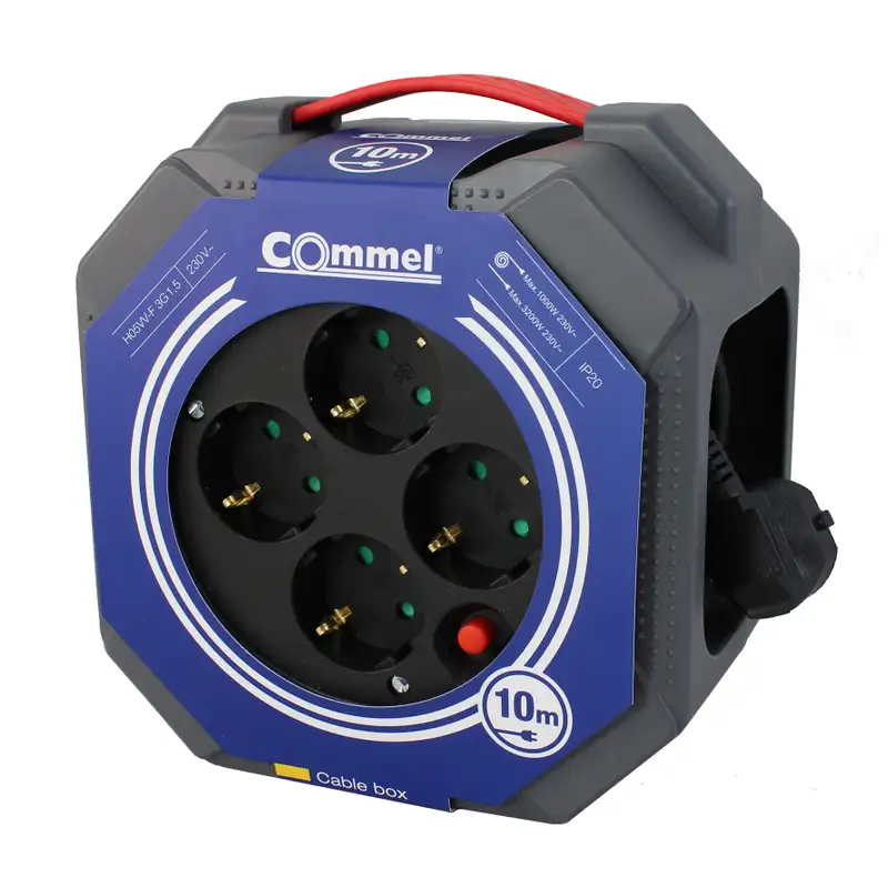 COMMEL H05VV-F 3G1,5 Kabal box 10m