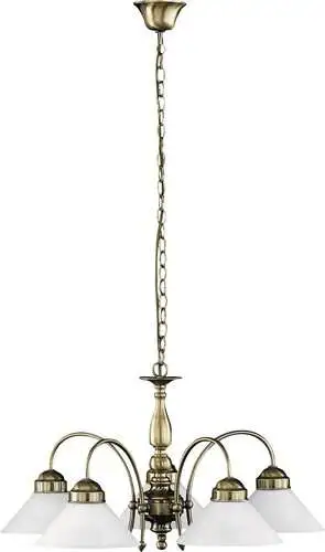 RABALUX Marian  luster E27 5x60W bronza