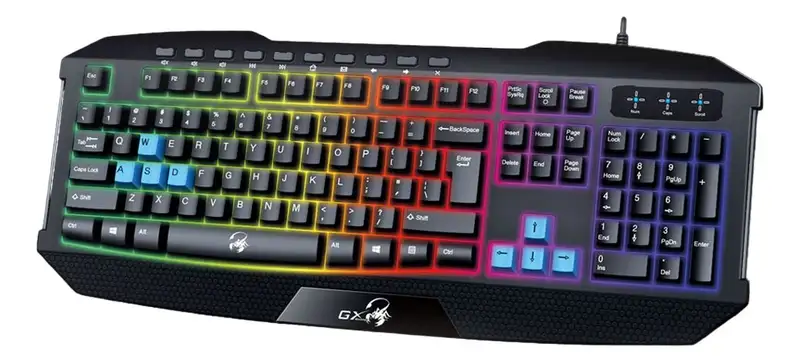 GENIUS tastatura SCORPION K215, USB, BLACK, US