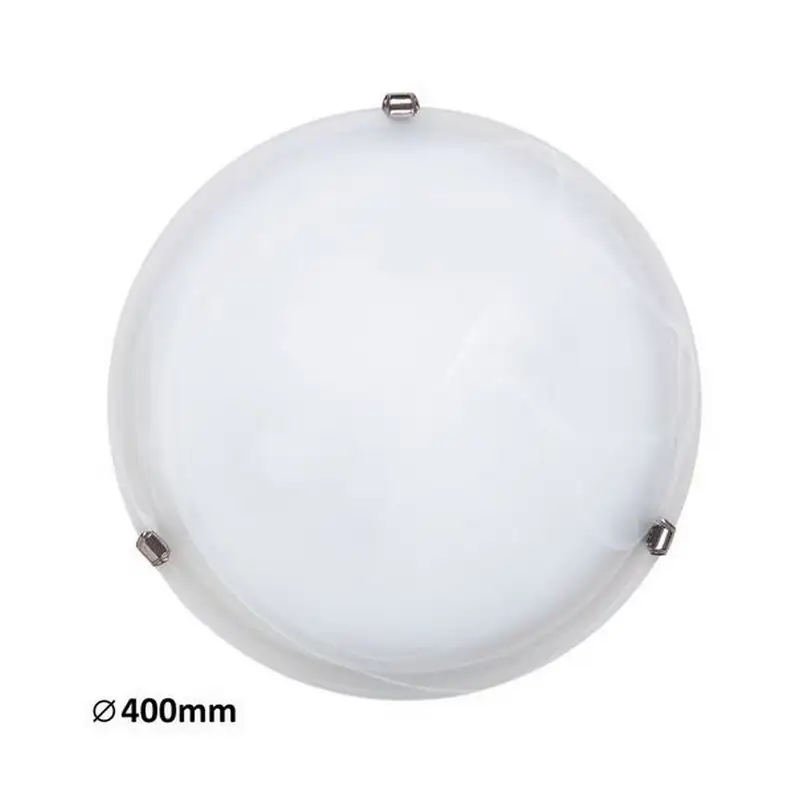 RABALUX Alabastro plafonjeraD40 E27 2x60Wbelo/hrom