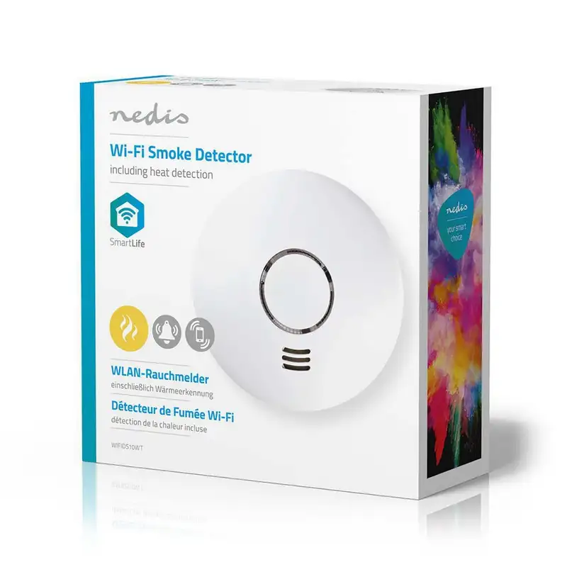 NEDIS SMART SMOKE DETECTOR WIFI