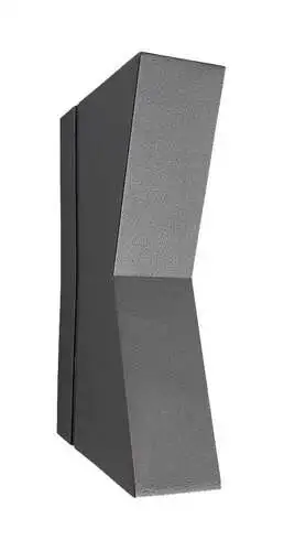 RABALUX Temse, LED spoljna zidna, aluminium antracit siva,  6W, 290lm, (bez dif. 560lm), 4000K