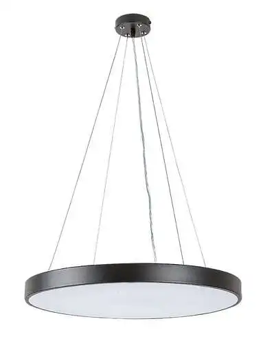 RABALUX Tesia plafonjera crna 36W 2160lm, 3000K, D40cm IP20