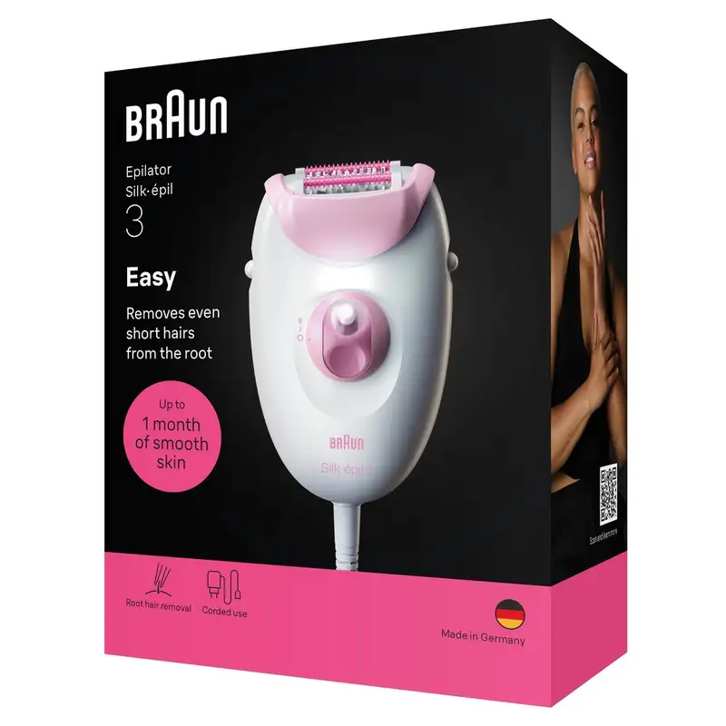 BRAUN SE3-000 PNK BOX MN
