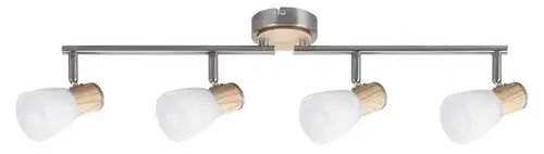 RABALUX Gavin spot E14 4x40W s.hrom, beech