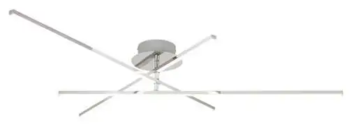 RABALUX Mecrvenoith plafonska lampa 3Fluo cev LED 18W hrom