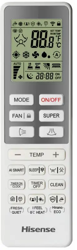 HISENSE Energy Pro X Black 12K - QH35XV4B