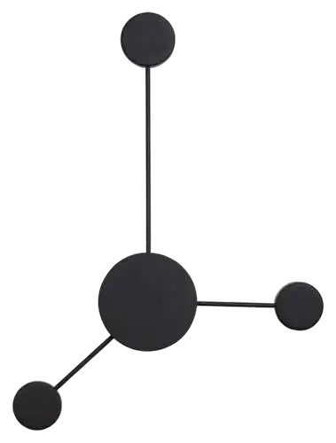 RABALUX Amadeo plafonjera LED 10,5W crna