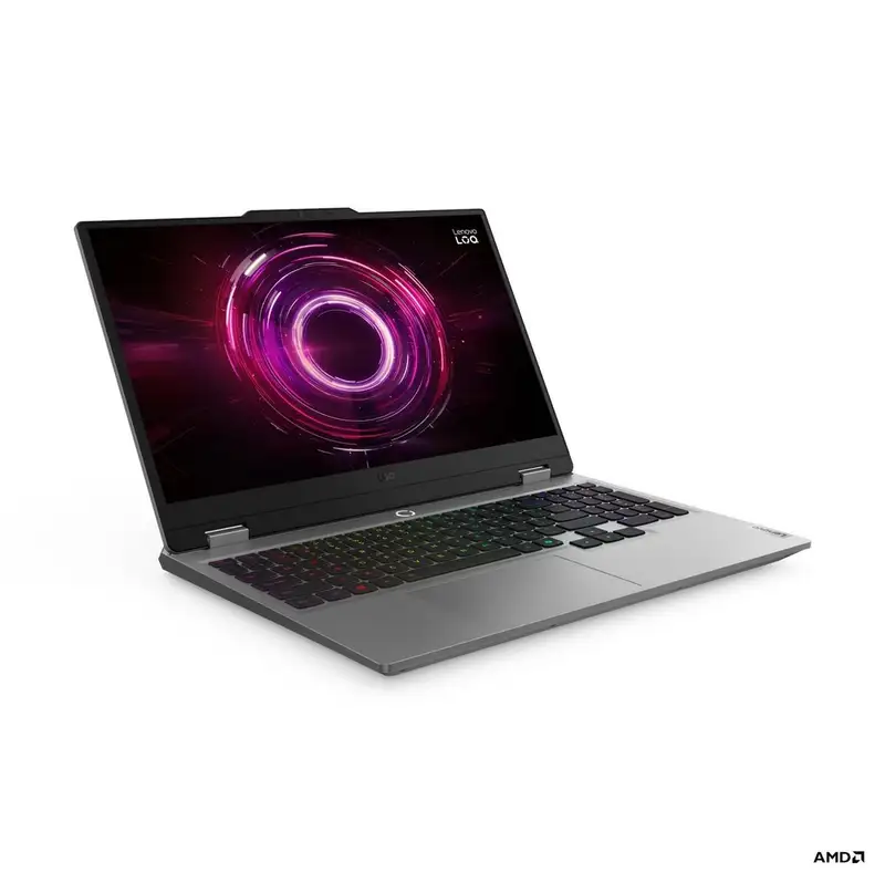 LENOVO LOQ 15AHP10, 15.6" FHD, AMD Ryzen 7 250, 16GB, 512GB SSD, RTX5050/8GB, DOS, Luna Grey (83JG00EHYA)